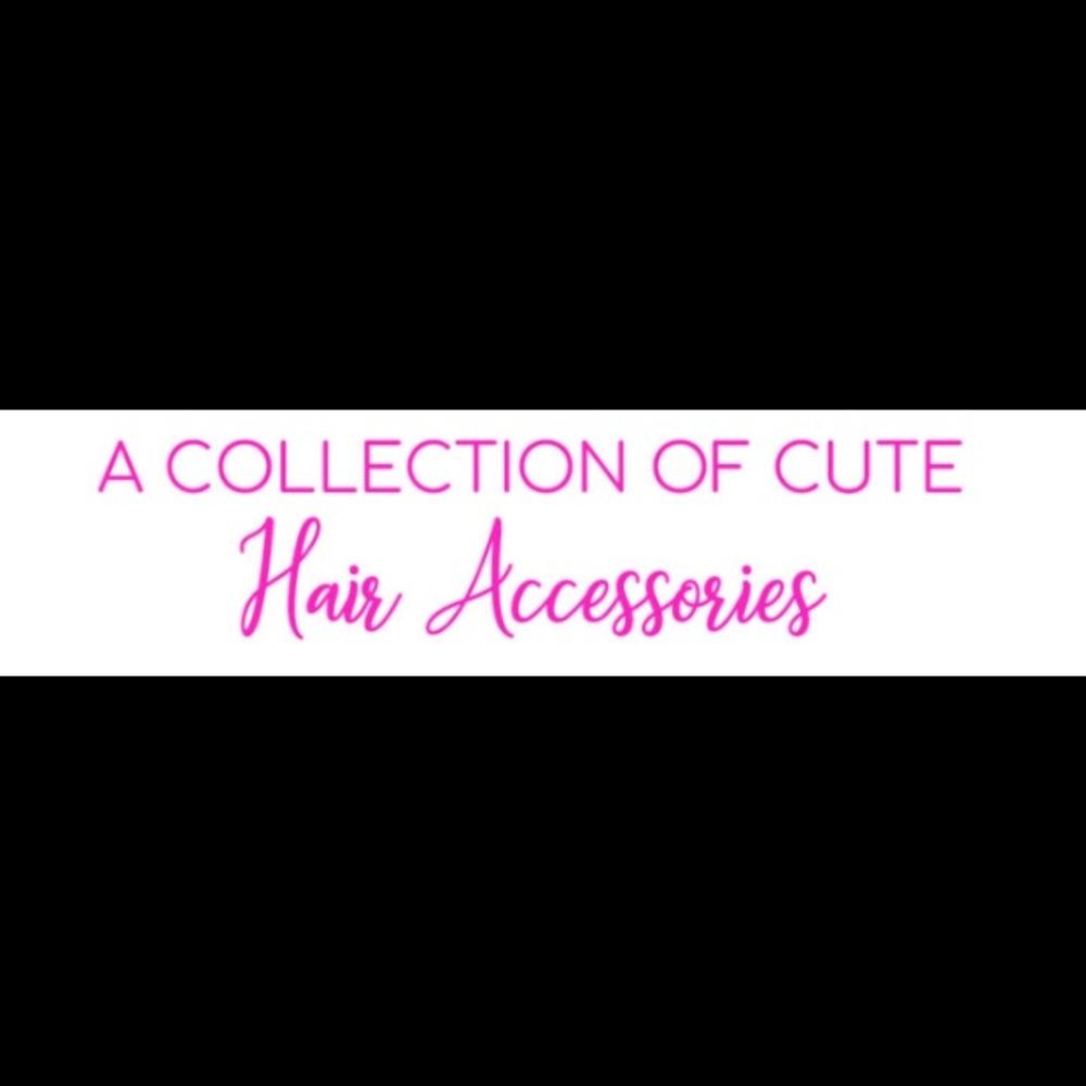 A collection of cute hair accessories